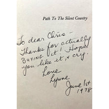 Load image into Gallery viewer, BRONTES - BANKS, Lynne Reid (author). Path to the Silent Country.  Charlotte Bronte's Years of Fame.