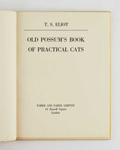 Load image into Gallery viewer, Old Possum's Book of Practical Cats
