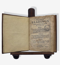 Load image into Gallery viewer, Three learned readings made upon three very usefull statutes: The first …