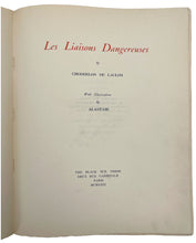 Load image into Gallery viewer, Les Liaisons Dangereuses