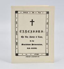 Load image into Gallery viewer, Tarcissus: The Boy Martyr of Rome in the Diocletian Persecution A.D …