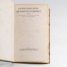 Load image into Gallery viewer, Sonette an Orpheus