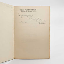 Load image into Gallery viewer, Wise Parenthood: A Sequel to “Married Love”- A Book for Married …