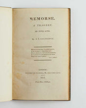 Load image into Gallery viewer, Remorse: A Tragedy, in Five Acts