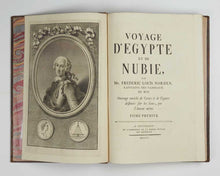 Load image into Gallery viewer, Voyage d'Egypte et de Nubie, par Mr. Frederic Louïs Norden, capitaine …