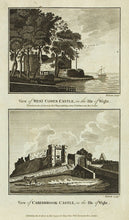 Load image into Gallery viewer, West Cowes Castle; Carisbrook Castle