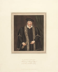Sir Thomas Pope Knight. Founder of Trinity College