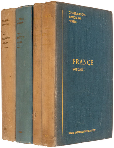 France. Volume I Physical Geography [Volume II History and Administration. Volume …