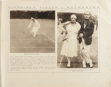 Load image into Gallery viewer, De Olympiska Spelen i Antwerpen 1920 … III Allmän Idrott - Lawntennis. Modern …