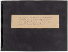 Load image into Gallery viewer, Letters to E.T. Leeds, with a Commentary by E.T. Leeds. Edited …
