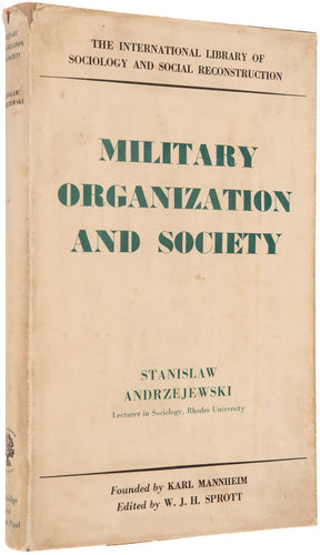Military Organization and Society … with a foreword by A.R. Radcliffe-Brown