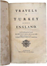 Load image into Gallery viewer, Travels in Turkey and back to England