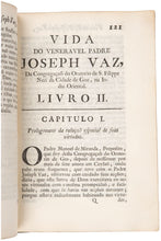 Load image into Gallery viewer, Vida do veneravel padre Joseph Vaz, da congregaçaõ do oratorio de …