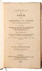 Journal of a Tour from Astrachan to Karass, North of the …