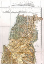 Load image into Gallery viewer, Map of Western Palestine from surveys conducted for the Committee Of …