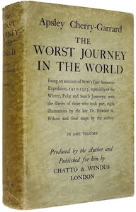 The Worst Journey in the World. Antarctic 1910-1913