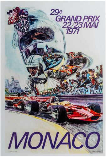 Monaco, 29e Grand Prix 22/23 Mai 1971
