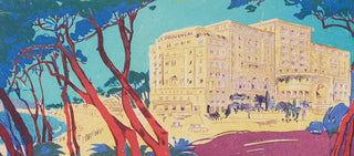 South of France & Monte Carlo Hotel Luggage Labels