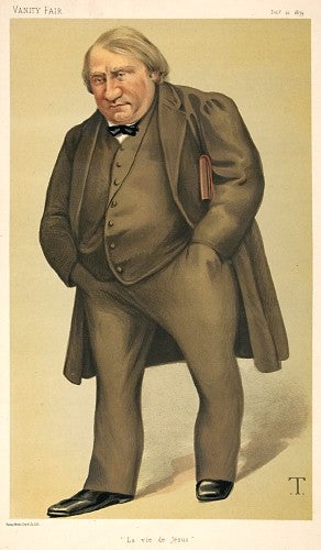 T [Theobald Chartran]. Joseph Ernst Renan. "La vie de Jesus". [[bmid:2006630]]