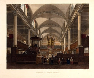 D. Havell after Mackenzie Interior of Christ's Church [[bmid:2008830]]