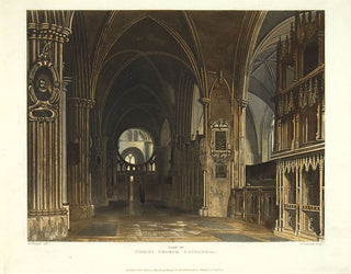 Bennett after Westall. Part of Christ Church Cathedral. [[bmid:2008940]]