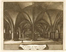 Load image into Gallery viewer, Pieter Van der Aa after Hollar. St. Foy (interior) before the Fire. [[bmid:2019034]]