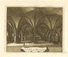 Load image into Gallery viewer, Pieter Van der Aa after Hollar. St. Foy (interior) before the Fire. [[bmid:2019034a]]