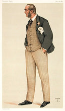 Load image into Gallery viewer, T [Theobald Chartran] Rt Hon Sir Augustus Berkeley Paget KCB. "Promotion by Marriage".