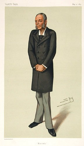 Spy [Sir Leslie Ward] George Osborne Morgan QC MP. "Burials".