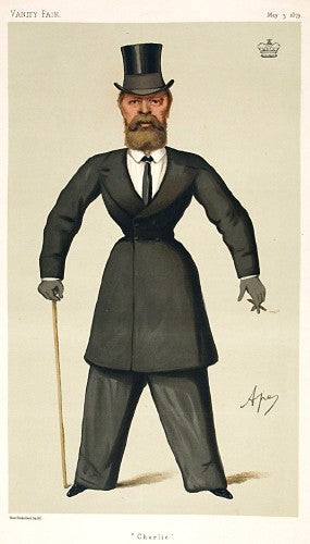 Ape [Carlo Pellegrini] Lord Suffield. "Charlie".