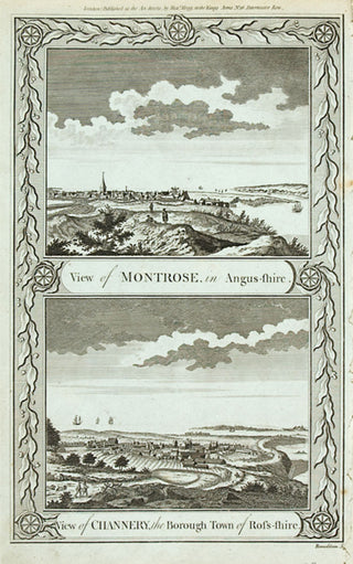 Rennoldson View of Montrose in Angus-shire and View of Channery, the Borough Town of Ross-shire