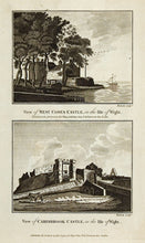 Load image into Gallery viewer, George Augustus Walpoole West Cowes Castle; Carisbrook Castle