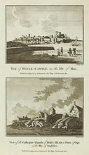 Load image into Gallery viewer, George Augustus Walpoole Peele Castle, Isle of Wight; Holyhead Church, Anglesea