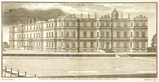 Hulsbergh after Colen Campbell (1676-1729) Longleate, elevation.