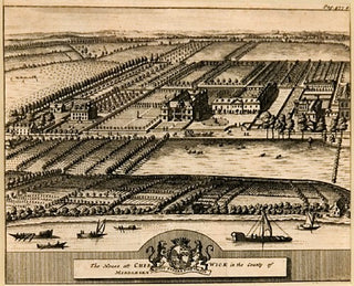 Pieter Van der Aa Old Chiswick House (The House at Chiswick in the County of Middlesex)