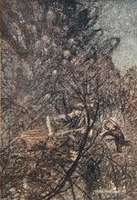 Load image into Gallery viewer, RACKHAM, Arthur. Up and down, up and down, Goblin, lead them up and down.