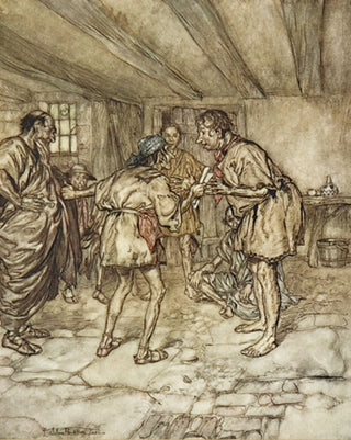 RACKHAM, Arthur. Let me play the lion too.
