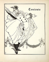 Load image into Gallery viewer, Aubrey Beardsley (1872-1898). Contents page from 'The Savoy: An illustrated Quartely', 1895