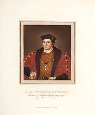 Rudolph Ackermann Edward Stafford, Duke of Buckingham, Founder of Magdalen College