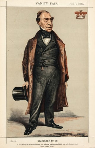 Atn (Alfred Thompson). Lord Chelmsford. "It is Hardly to be Believed That Two Political Leaders Should Fall Out Only Because Their Wives Cannot Agree".