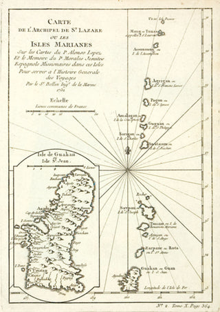 Jacques Bellin Mariana Islands (Near the Philippines)