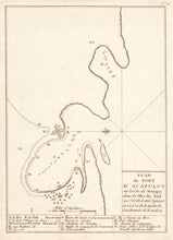 Load image into Gallery viewer, Anon. Map of Port and Fort
