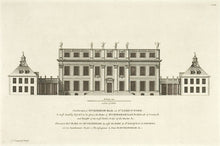 Load image into Gallery viewer, Hulsbergh after Colen Campbell (1676-1729). Buckingham House in St James' Park, (2 plates: elevation and plan). [[bmid:2051330]]