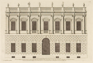 Hulsbergh after Colen Campbell (1676-1729). A new design of my invention . . . to the Earl of Islay, (2 plates: elevation and plan). [[bmid:2051335]]