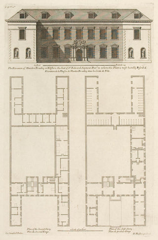 Hulsbergh after Colen Campbell (1676-1729). The Elevation of Maiden Bradley in Wiltshire. [[bmid:2051365]]