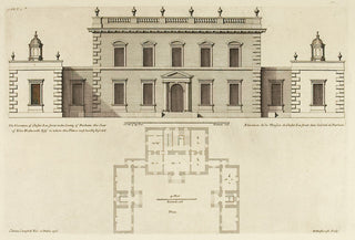 Hulsbergh after Colen Campbell (1676-1729). The Elevation of Chester-Lee-Street in the County of Durham. [[bmid:2051378]]