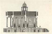 Load image into Gallery viewer, Hulsbergh after Colen Campbell (1676-1729). The West Front of Wanstead in Essex the Seat of Sir Richard Child Bart. [2nd design]. [[bmid:2051514]]