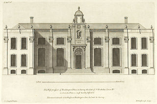 Hulsbergh after Colen Campbell (1676-1729). The West prospect of Beddington Place in Surrey. [[bmid:2051528]]