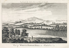 Load image into Gallery viewer, Anonymous. View of White Horse Hill in Berkshire.