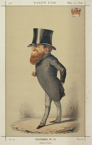 Ape [Carlo Pellegrini]. George Robinson, 1st Marquess of Ripon, and Earl de Grey. "Qualis ab inepto".